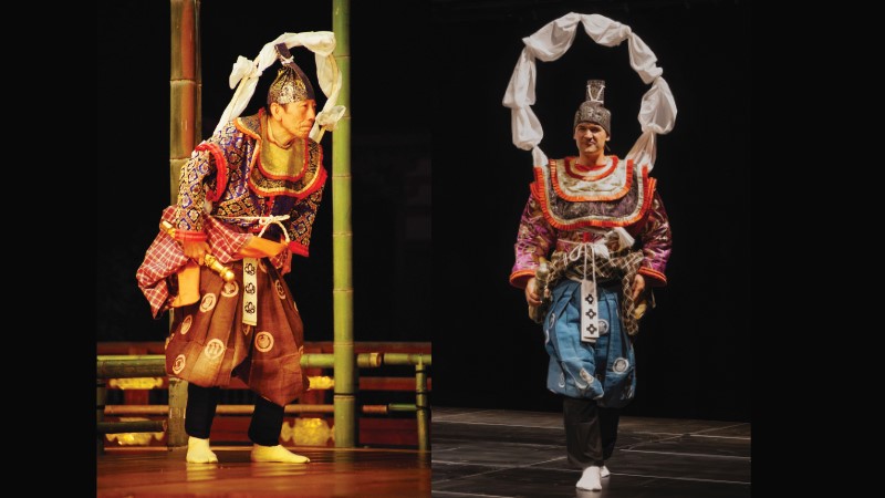 Divadlo kjógen – výroba kostýmů a jejich symbolika