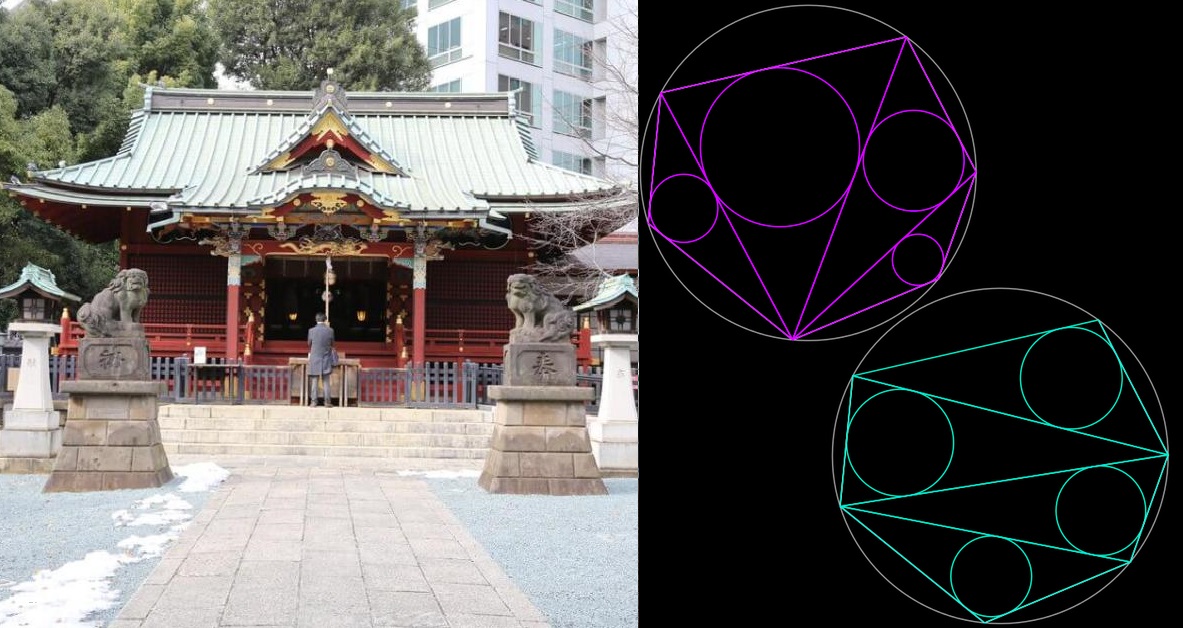 Sangaku - japonské geometrické chrámové úlohy