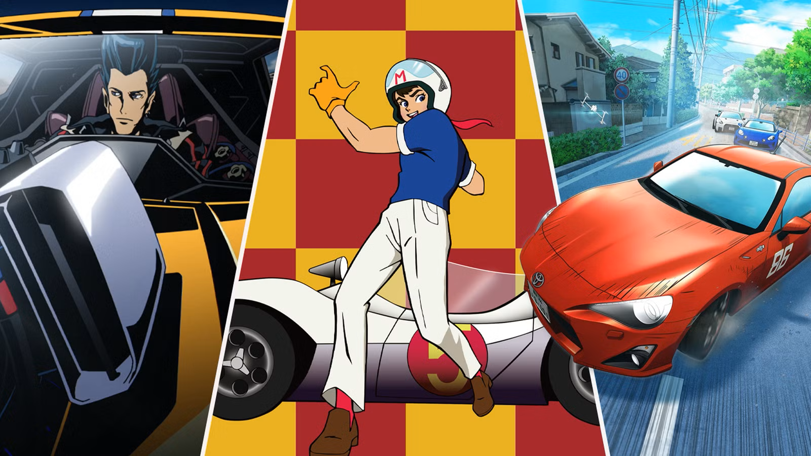 Horiaci asfalt v anime a mange