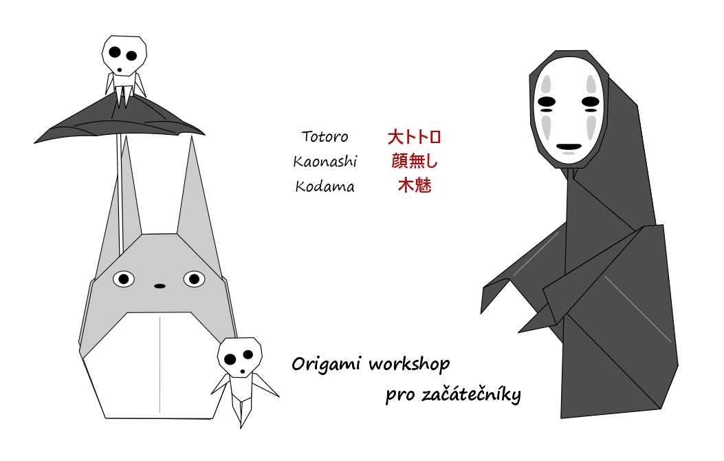 Origami workshop: Duchové ze studia Ghibli