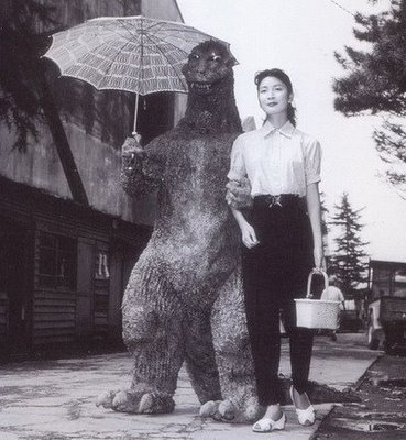 Godzilla, just a rubber monster, right?