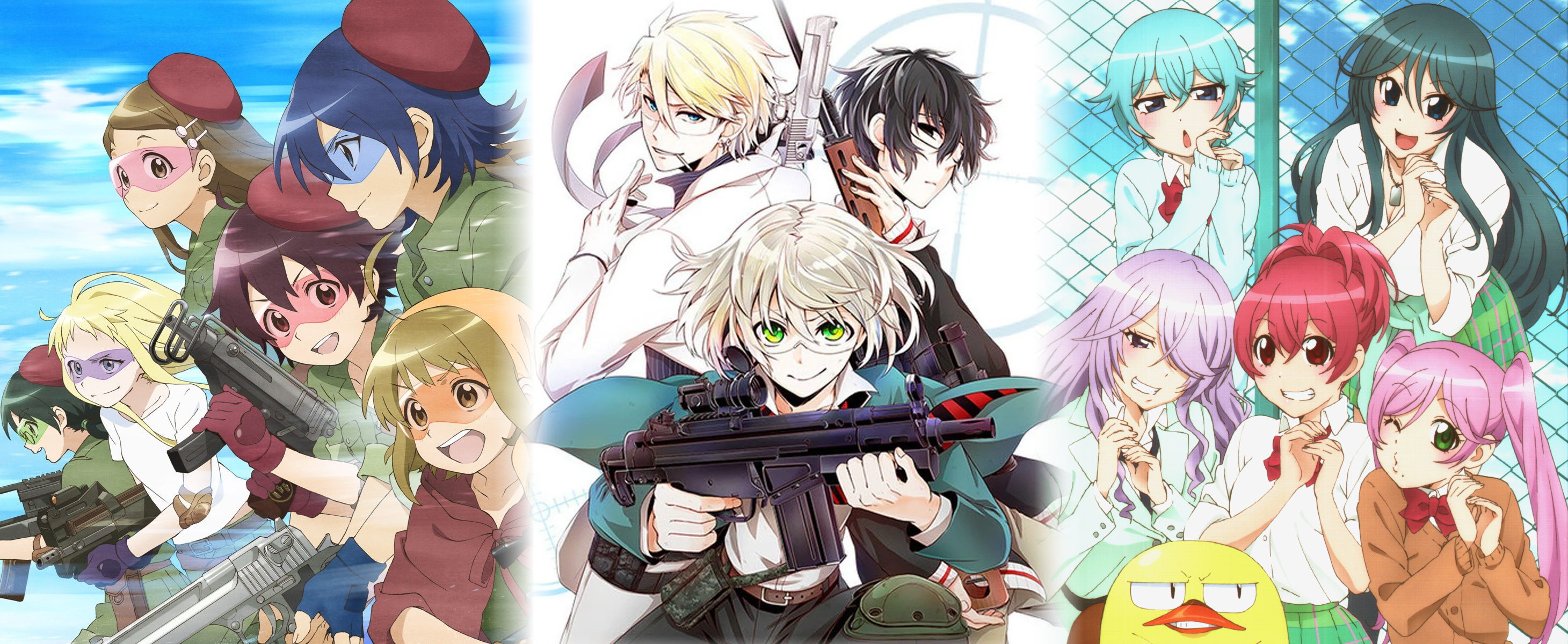 Airsoft v anime