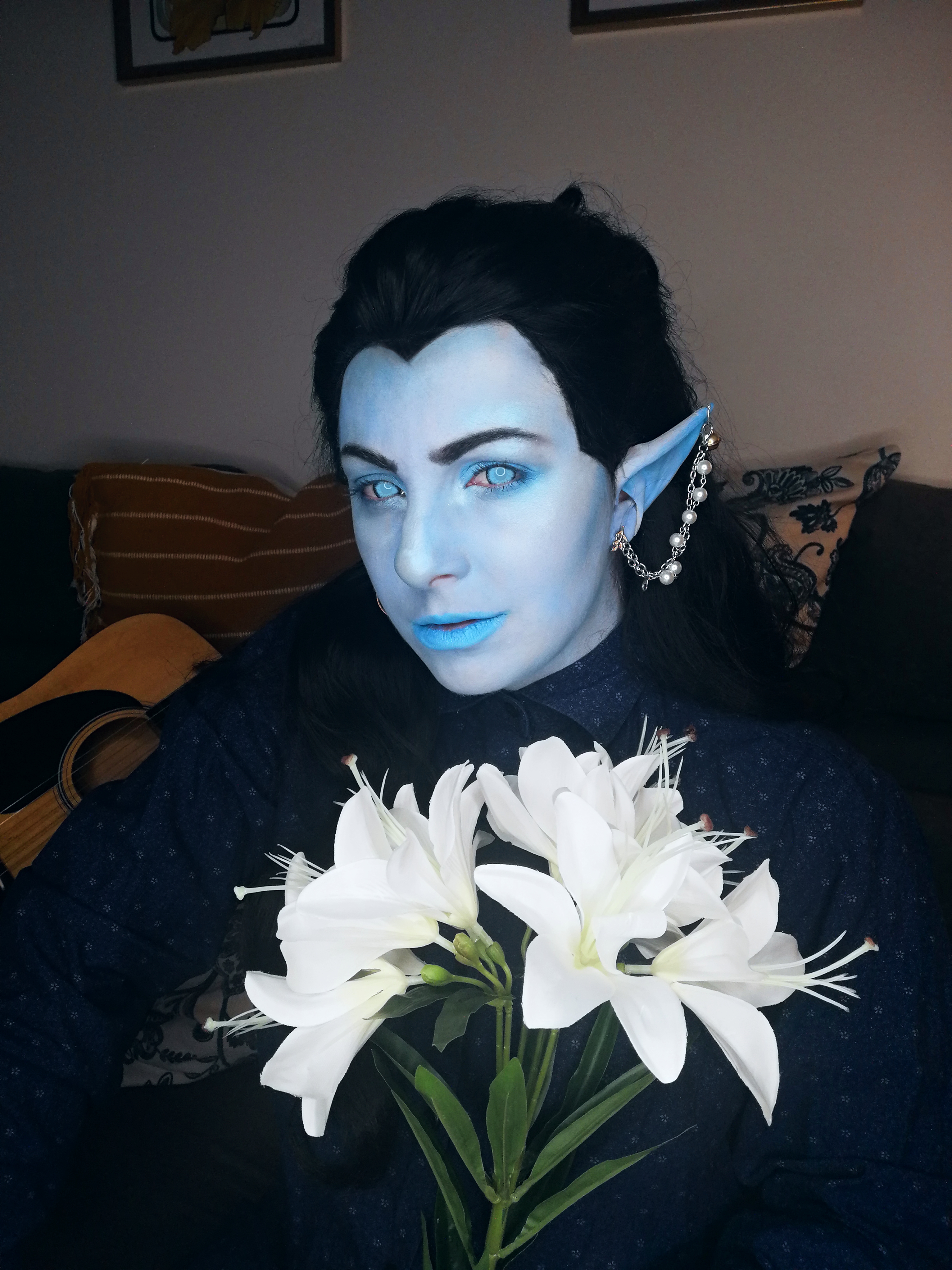 It's (not) so hard to be blue aneb bodypaint v cosplayi