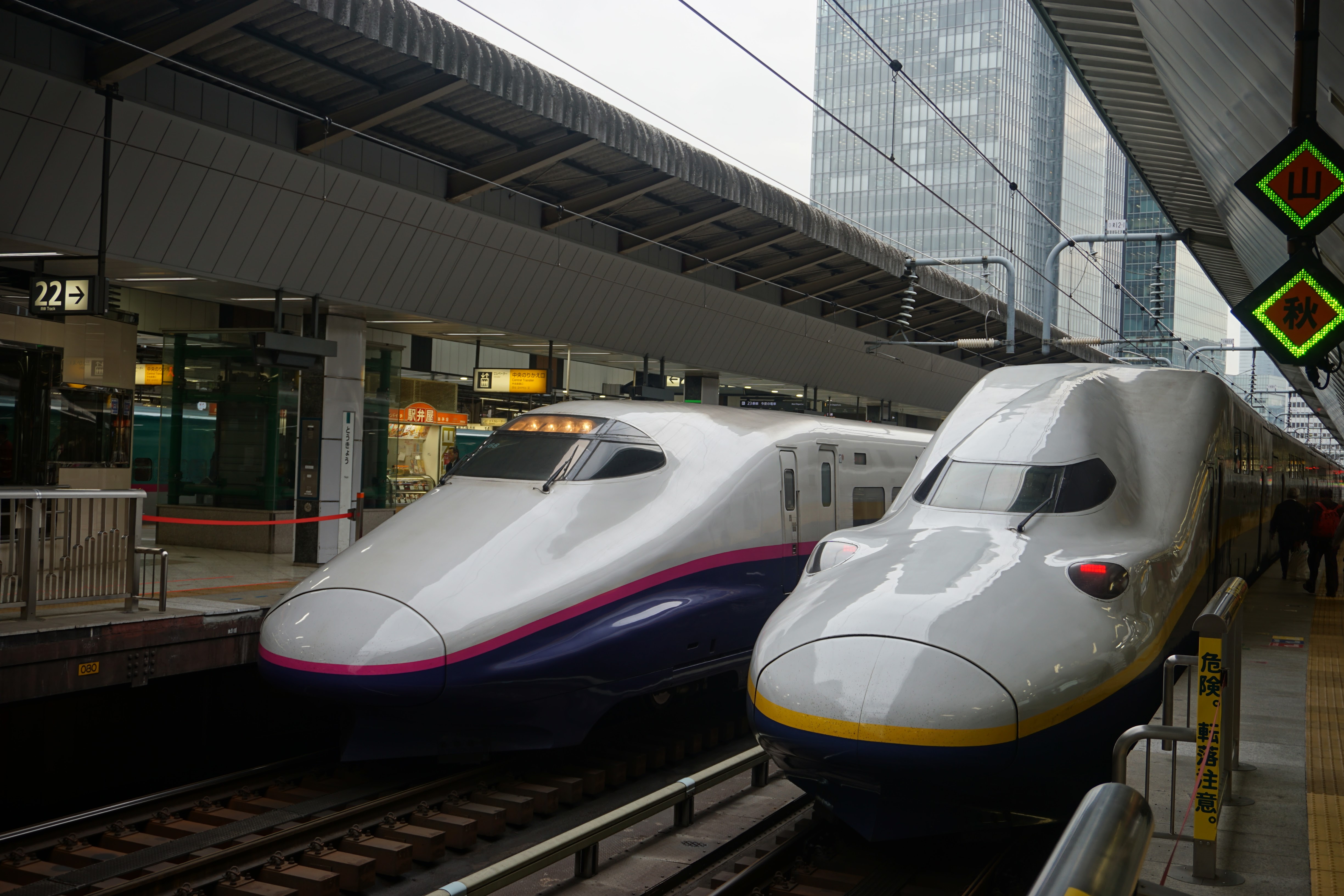 Cestování japonskými vlaky